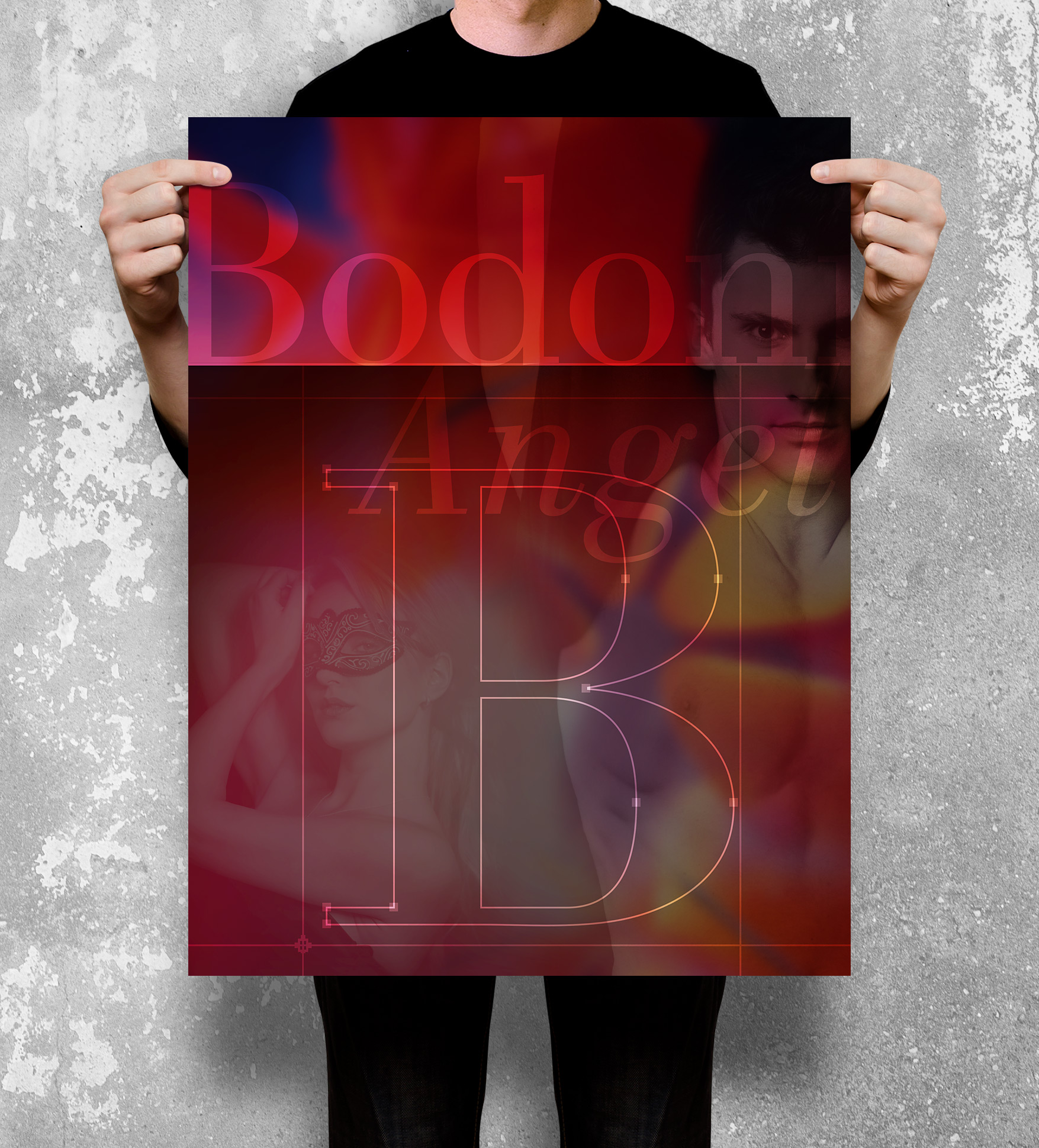 Bodoni Font Poster