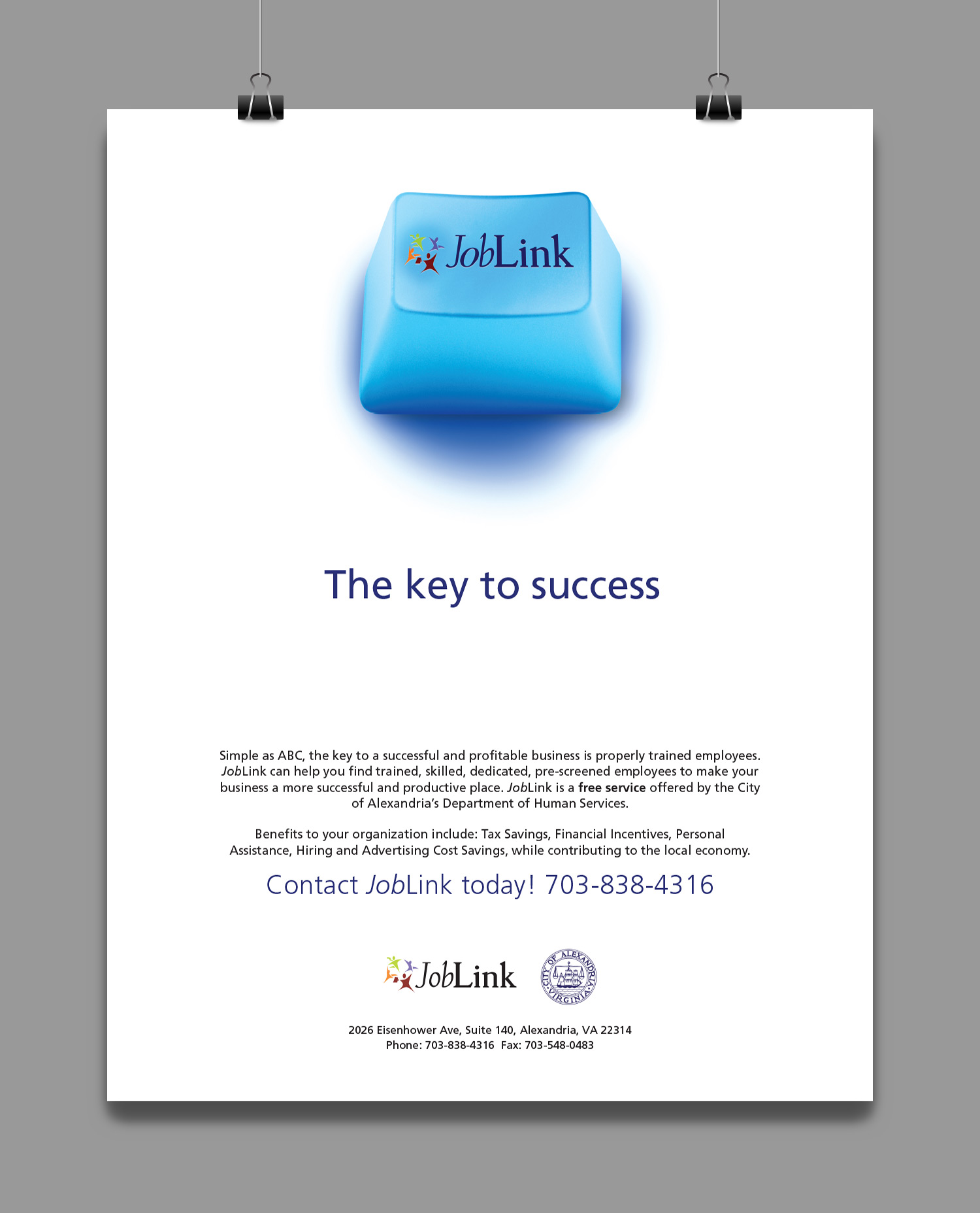 Workforce Development Center, ad campaign Workforce Development Center, ad campaign